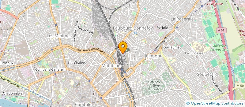 localisation de l'entreprise RHLGNAPA  TOULOUSE