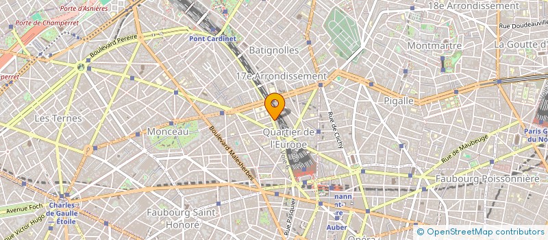 localisation de l'entreprise RHM STORE à PARIS
