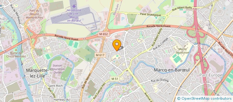 localisation de l'entreprise RHMENT VOTRE à MARCQ-EN-BARŒUL