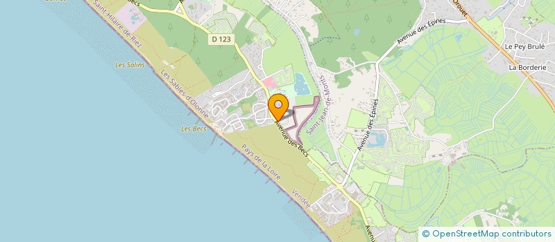 localisation de l'entreprise RHMN à SAINT-HILAIRE-DE-RIEZ