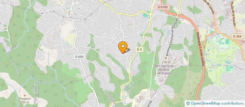 localisation de l'entreprise RHNCE  GRASSE