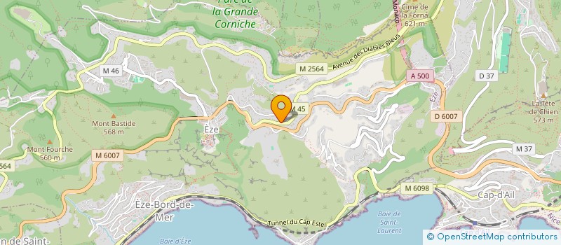 localisation de l'entreprise RHO  EZE