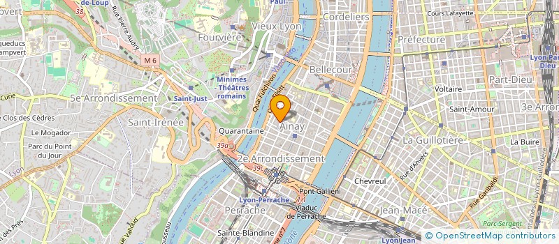 localisation de l'entreprise RHO-BOT  LYON