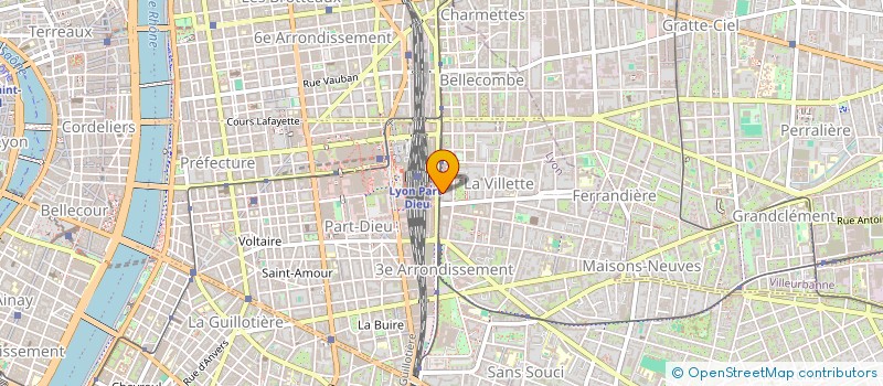 localisation de l'entreprise RHO FORMATION  LYON