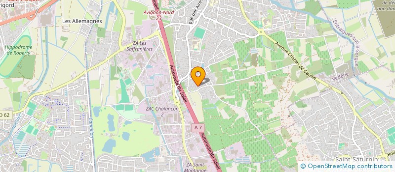 localisation de l'entreprise RHODANIA IMMOBILIER NEUF à VEDENE