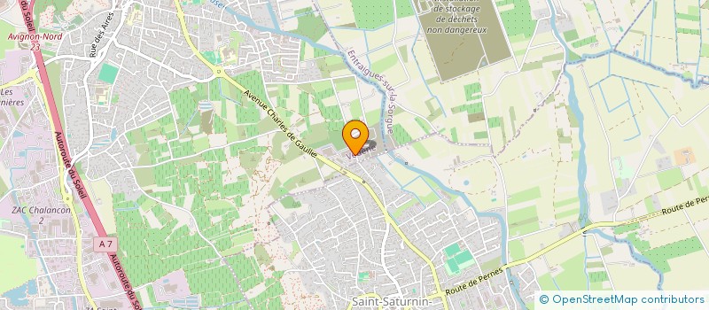 localisation de l'entreprise RHODES  VEDENE