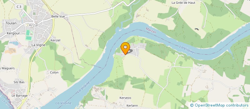 localisation de l'entreprise RHODES  FEREL