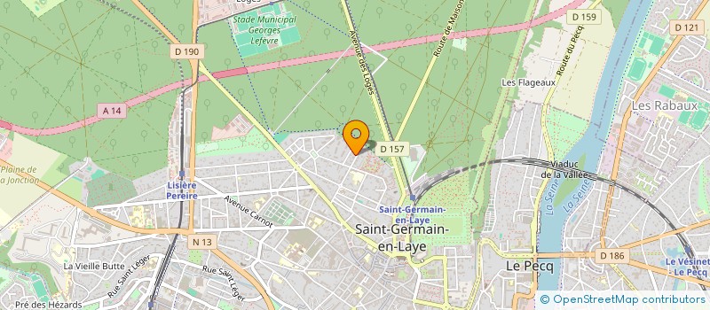 localisation de l'entreprise RHODES BDX  SAINT-GERMAIN-EN-LAYE