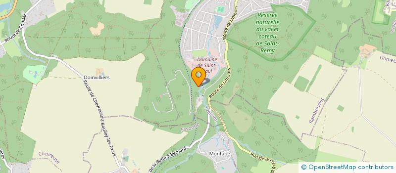 localisation de l'entreprise RHODIN  SAINT-REMY-LES-CHEVREUSE