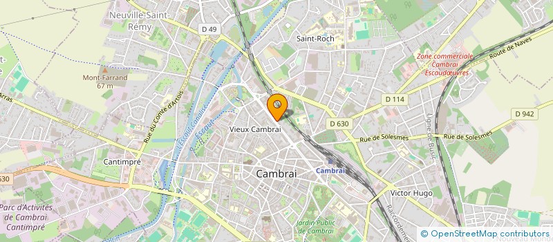 localisation de l'entreprise RHODIUM à LILLE