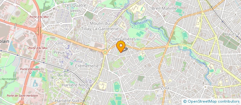 localisation de l'entreprise RHOEAS CREATIONS à NANTES