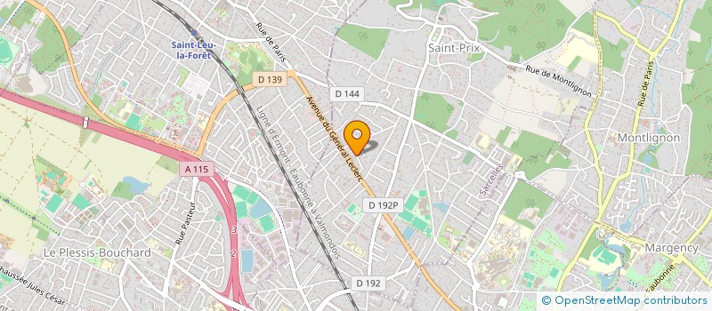 localisation de l'entreprise RHOF CONSEIL à SAINT-PRIX