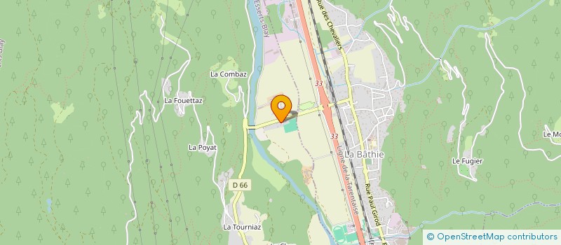 localisation de l'entreprise RHONALBAT  ESSERTS-BLAY