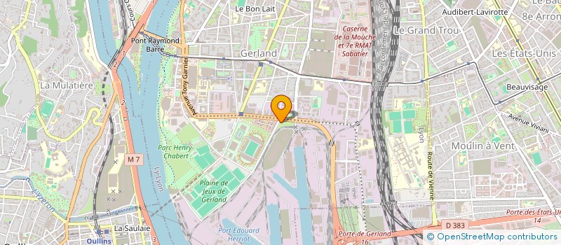localisation de l'entreprise RHONALP AUTOS à LYON