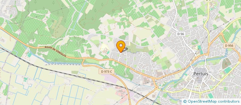 localisation de l'entreprise RHONE ALPES ALIMENTAIRES  PERTUIS