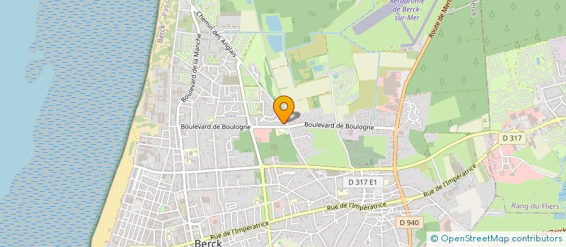 localisation de l'entreprise RHONE-ALPES EXPLOITATION à BERCK