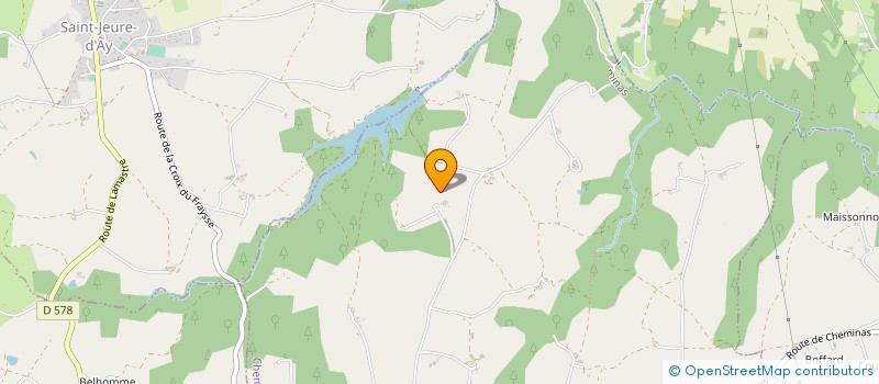 localisation de l'entreprise RHONE ALPES MONTAGE  CHEMINAS