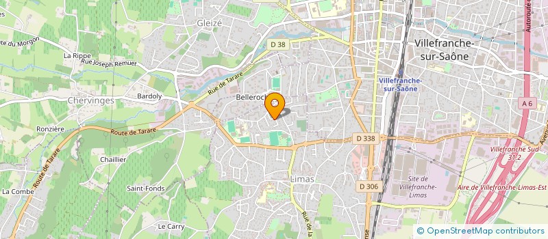 localisation de l'entreprise RHONE ALPES MONTAGE  ARNAS