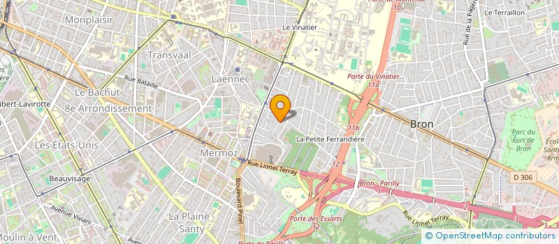 localisation de l'entreprise RHONE DISTRIBUTION SERVICE - RDS à BRON