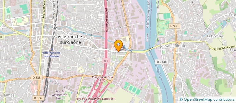 localisation de l'entreprise RHONE GARDIENNAGE INTERVENTION PRIVE  VILLEFRANCHE-SUR-SAONE