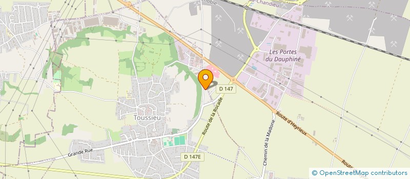 localisation de l'entreprise RHONE HEOL ENERGIES RENOUVELABLES à TOUSSIEU