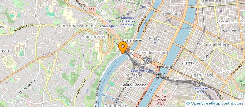 localisation de l'entreprise RHONE OPERATION CONSTRUCTION  LYON