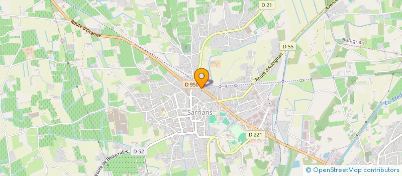 localisation de l'entreprise RHONEA  SARRIANS