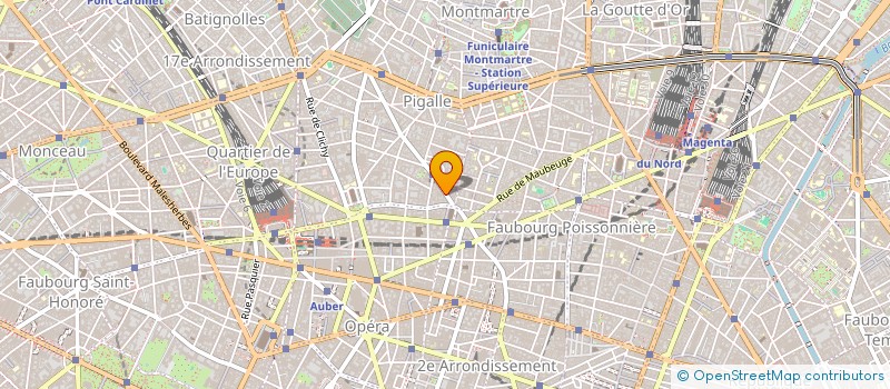 localisation de l'entreprise RHP 52  PARIS