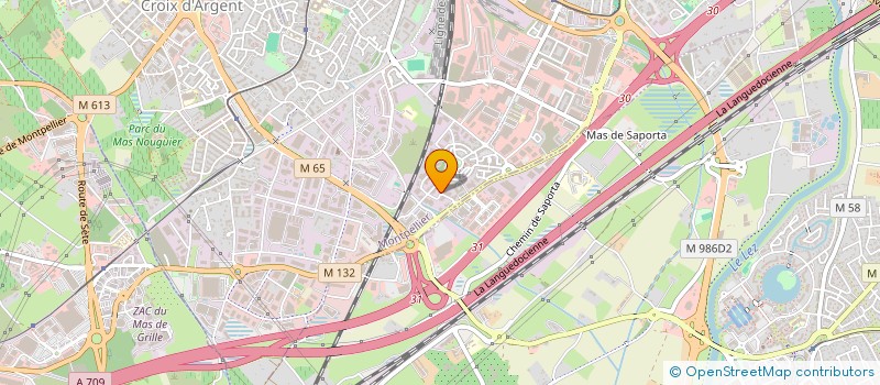 localisation de l'entreprise RHP ASSOCIES à MONTPELLIER