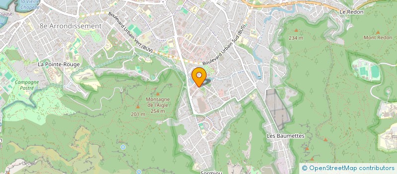 localisation de l'entreprise RHP DEVELOPPEMENT  MARSEILLE