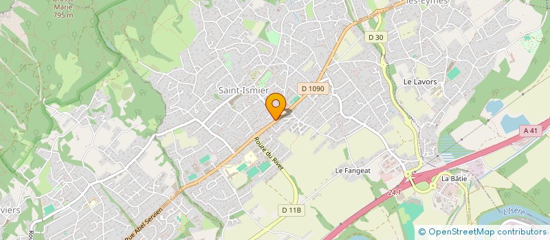 localisation de l'entreprise RHS  SAINT-NAZAIRE-LES-EYMES