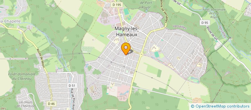 localisation de l'entreprise RHSELECT  SAINT-REMY-LES-CHEVREUSE