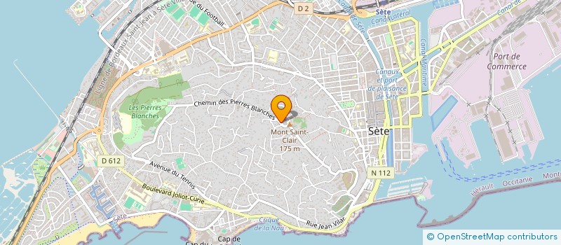 localisation de l'entreprise RHUINEA à SETE