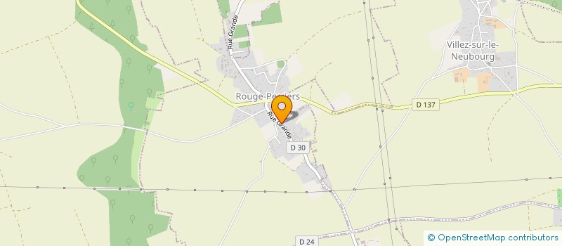 localisation de l'entreprise RHUM ET WHISKY  ROUGE-PERRIERS