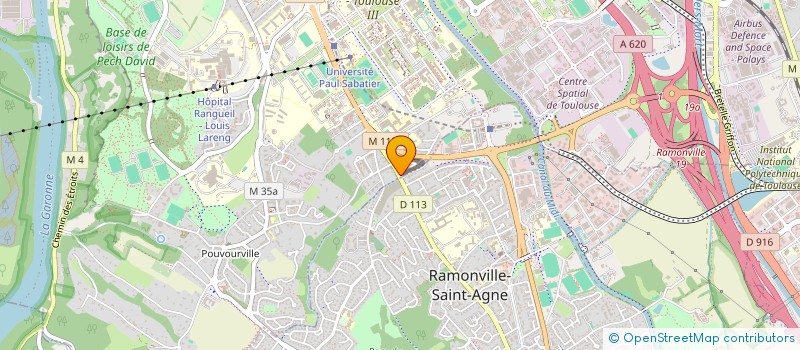 localisation de l'entreprise RHUMATOLOGIE-RAMONVILLE à TOULOUSE