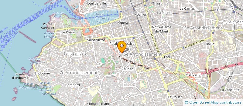 localisation de l'entreprise RHUMMEL PATRIMOINE à MARSEILLE