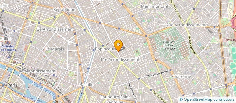 localisation de l'entreprise RHYTHM'N SPORTSWEAR  PARIS