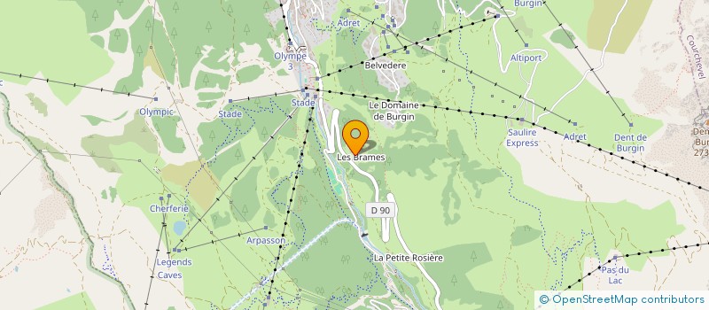 localisation de l'entreprise RHYTHM TO RIDE  LES ALLUES