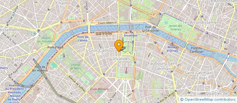 localisation de l'entreprise RI 3  PARIS