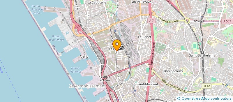 localisation de l'entreprise RI à MARSEILLE