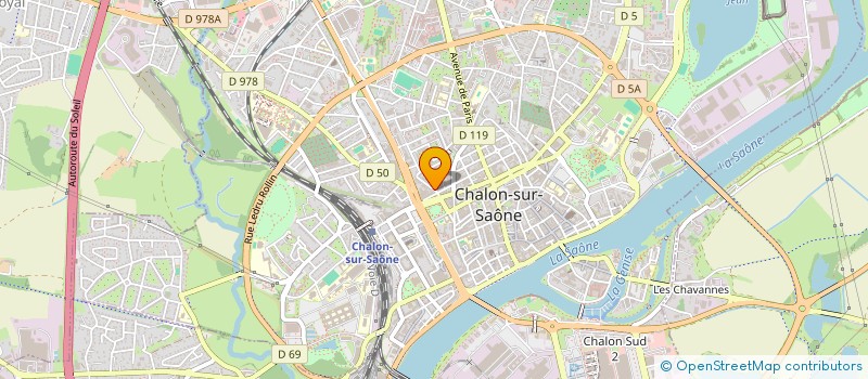 localisation de l'entreprise RI à CHALON-SUR-SAONE