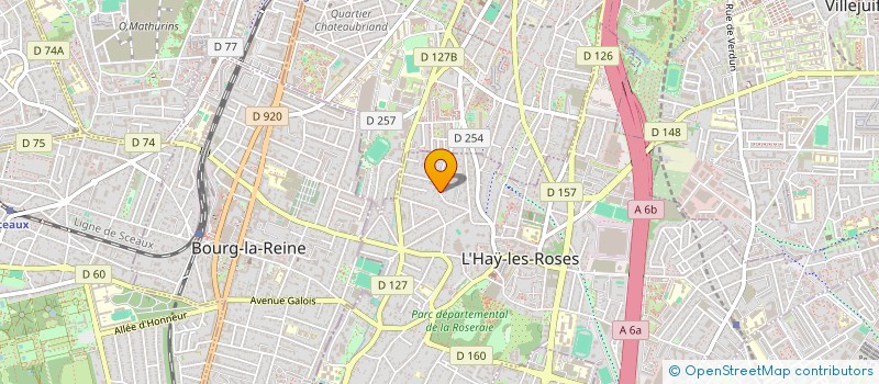 localisation de l'entreprise RI CONSULTING  L'HAY-LES-ROSES