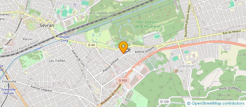 localisation de l'entreprise RI PRO à LIVRY-GARGAN