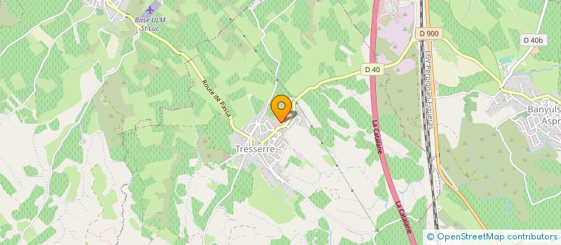 localisation de l'entreprise RI.START  TRESSERRE