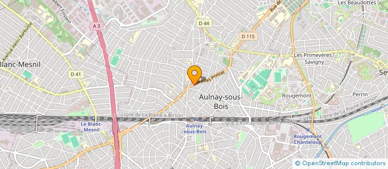 localisation de l'entreprise RI.VAS à AULNAY-SOUS-BOIS