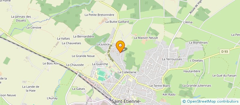 localisation de l'entreprise RIAB CONSULTING à SAINT-ETIENNE-DE-MONTLUC