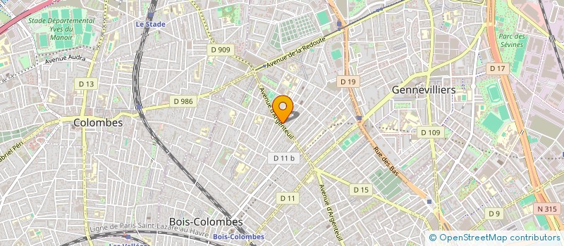 localisation de l'entreprise RIAD à ASNIERES-SUR-SEINE