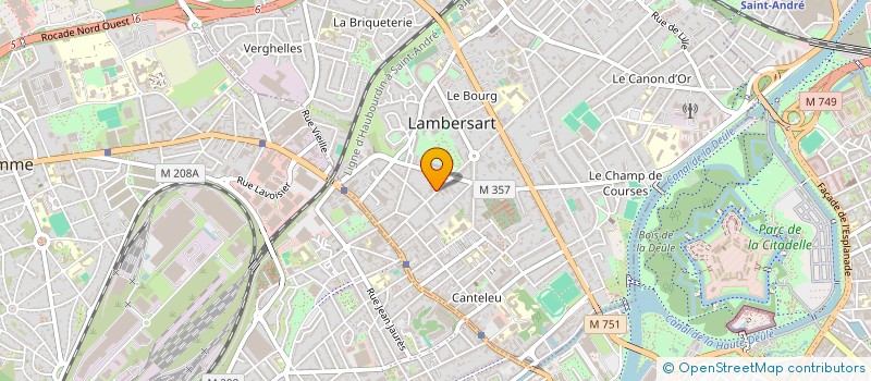 localisation de l'entreprise RIAD SPORT CONSULTING à LAMBERSART