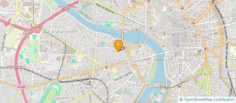localisation de l'entreprise RIADEN à TOULOUSE