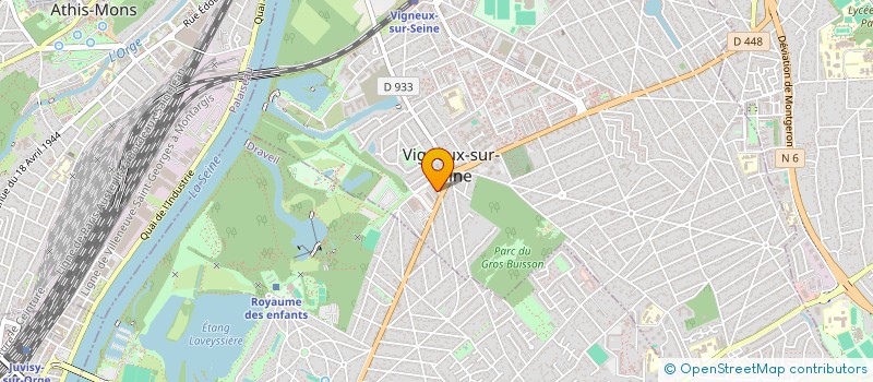 localisation de l'entreprise RIADH PLOMBERIE à VIGNEUX-SUR-SEINE